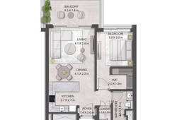 1 bedroom apartment